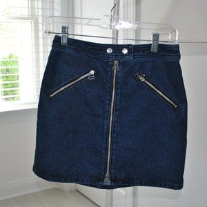 Rag and Bone Denim Mini Skirt
